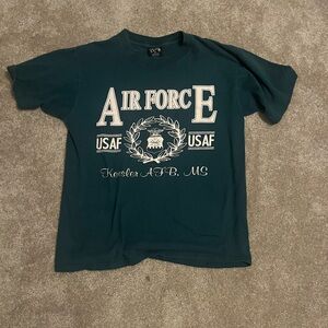 Choices Air Force Graphic Tee - Teal